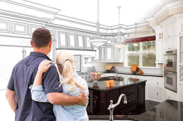 Load-bearing wall removal in Westminster by JMT Kitchen Cabinet